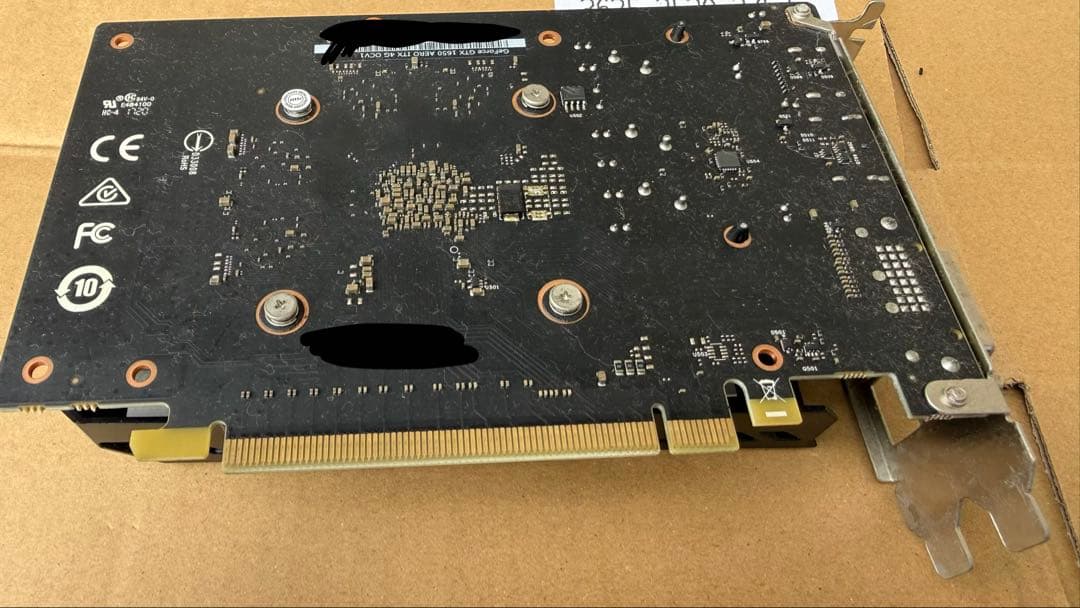 グラフィックボード・グラボ・ビデオカード GeForce GTX1650 AERO ITX 4GB OC V1