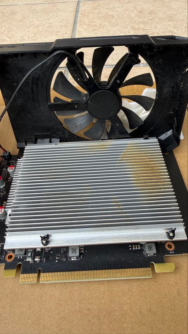 グラフィックボード・グラボ・ビデオカード GeForce GTX1650 AERO ITX 4GB OC V1