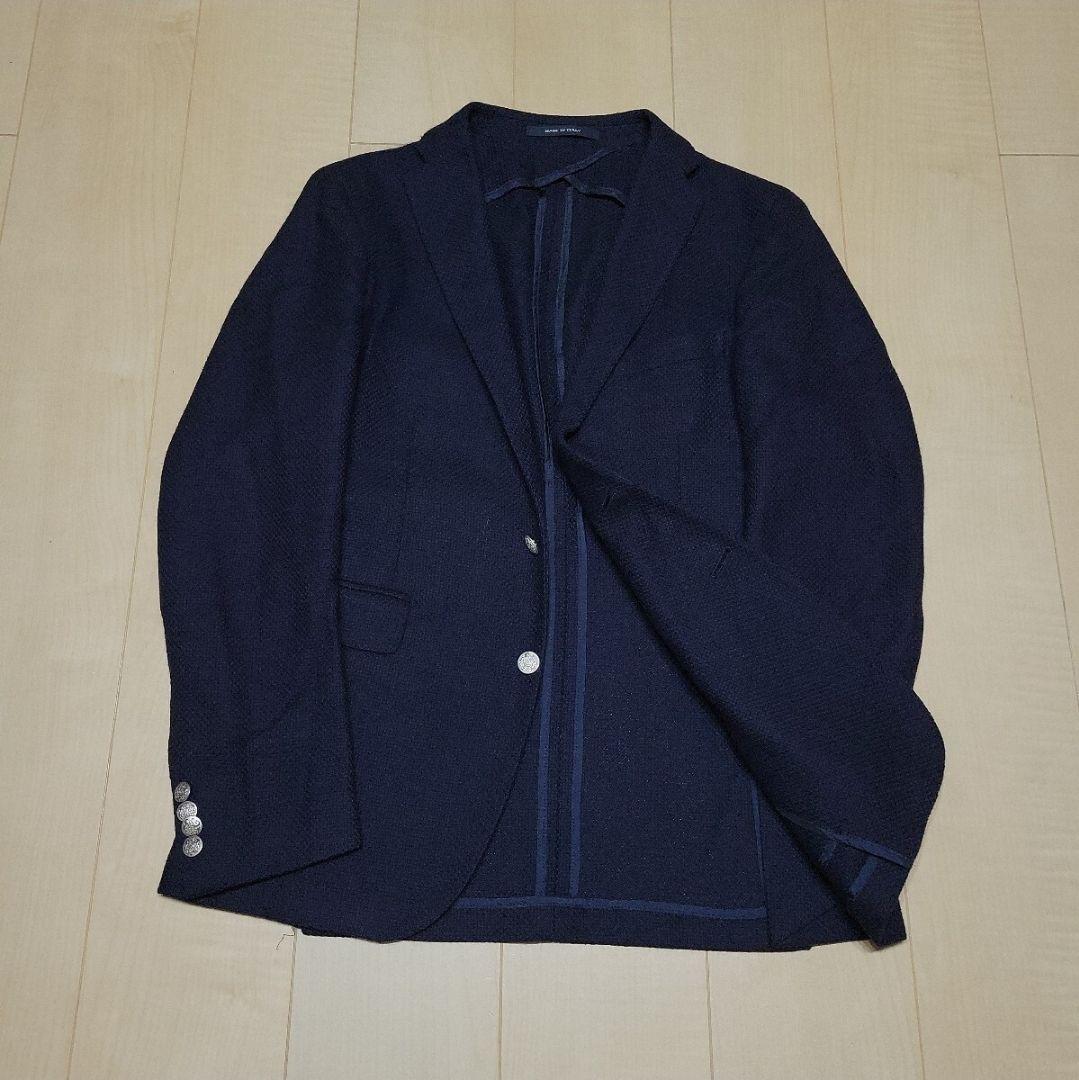 TAGLIATORE★ネイビーブレザー カシミヤブレンド タリアトーレ