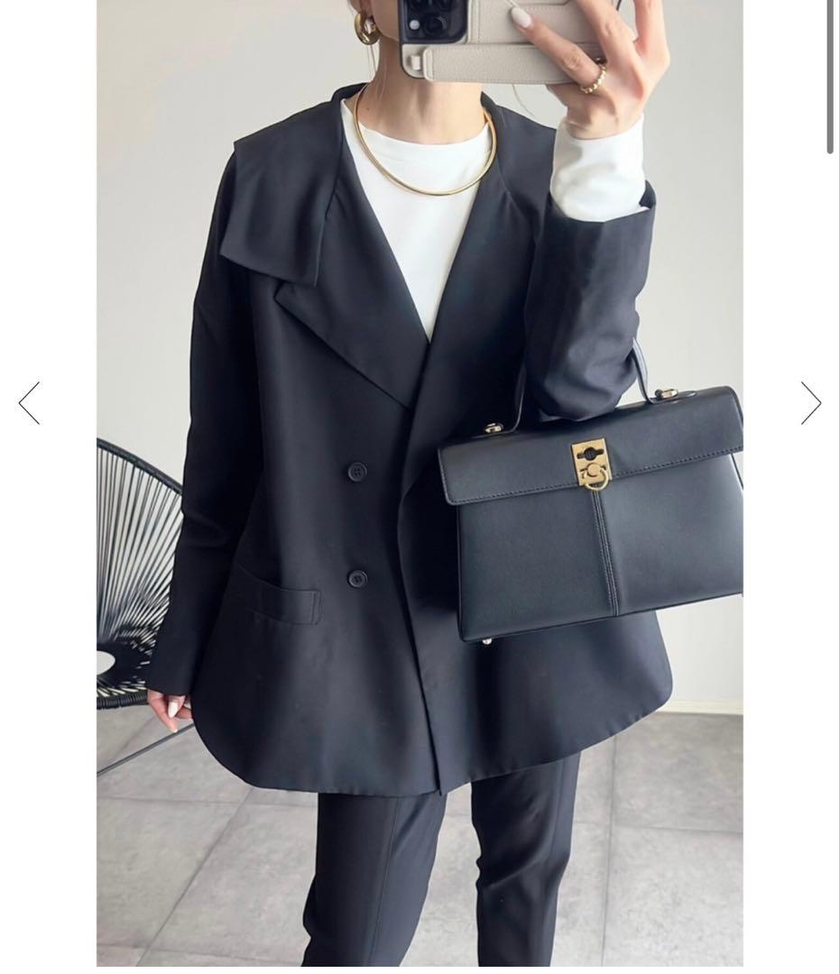 Bonjour Sagan セーラーカラーライトジャケット　オケージョン