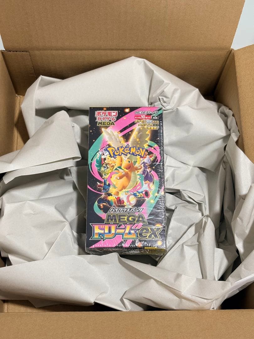 新品未開封　シュリンク付き ポケモン ポケモンカードゲーム MEGAドリームEX