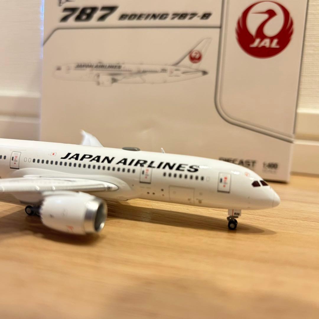 航空機・ヘリコプター jcwings JAL 787-8 JA833J 1/400