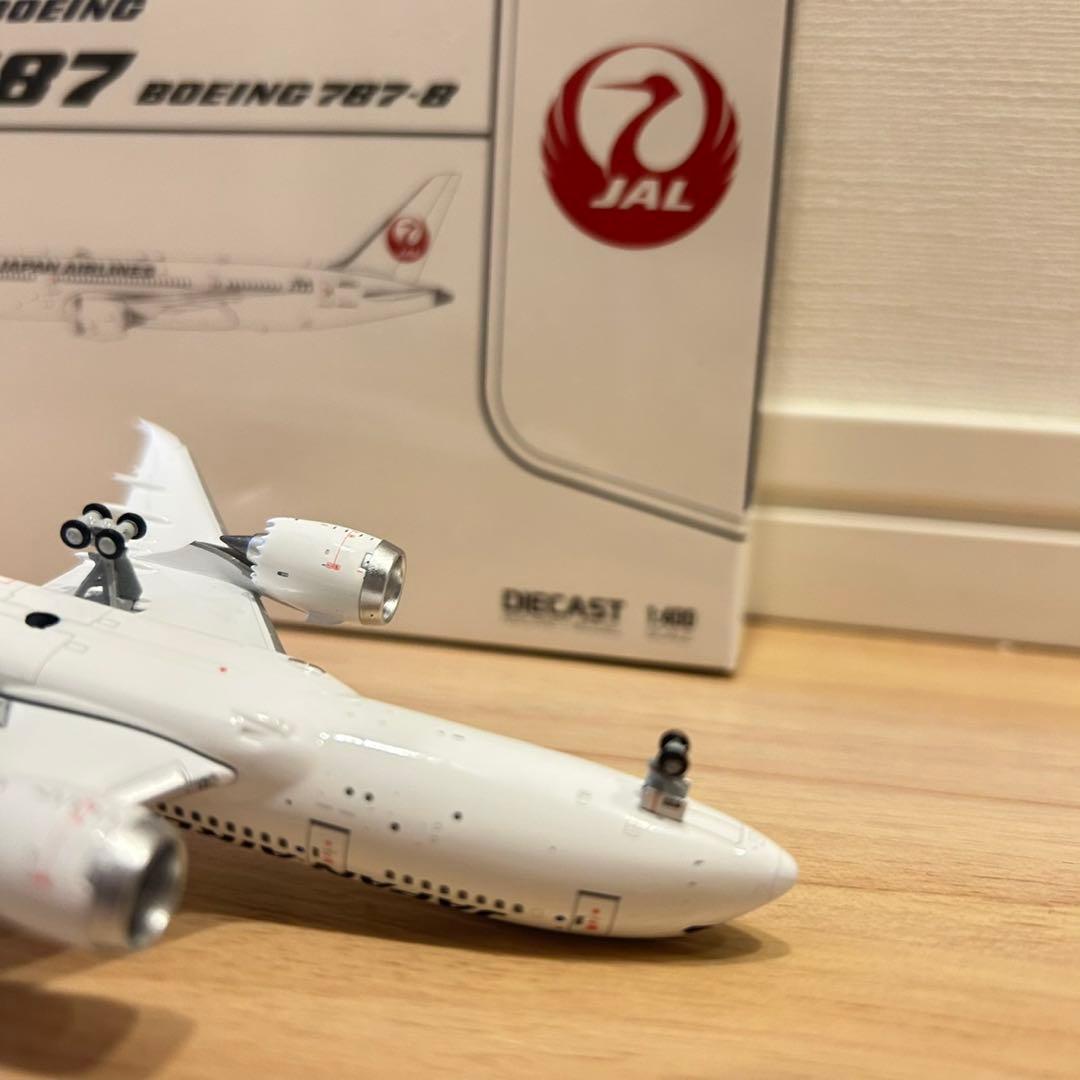 航空機・ヘリコプター jcwings JAL 787-8 JA833J 1/400