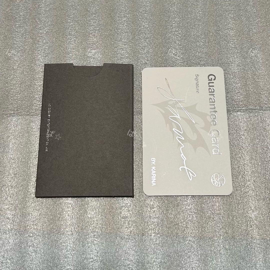 aespa Armageddon ネックレス necklace トレカカリナ