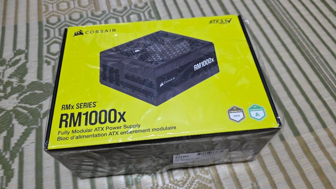Corsair RM1000x 2024 CP-9020271-JP動作確認のみ