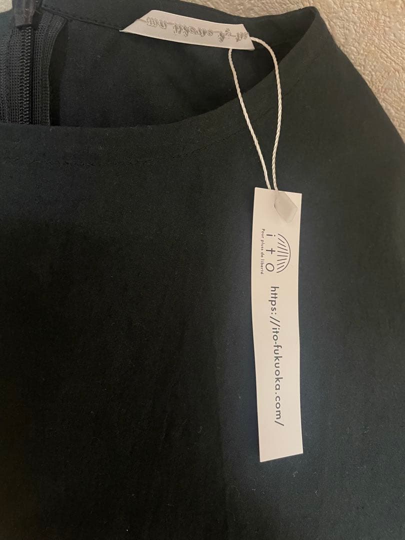 Ito jump suit half 《black》