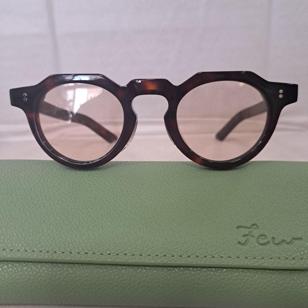 Few by NEW. F5 サングラス クラウンパント ハバナ　男女兼用