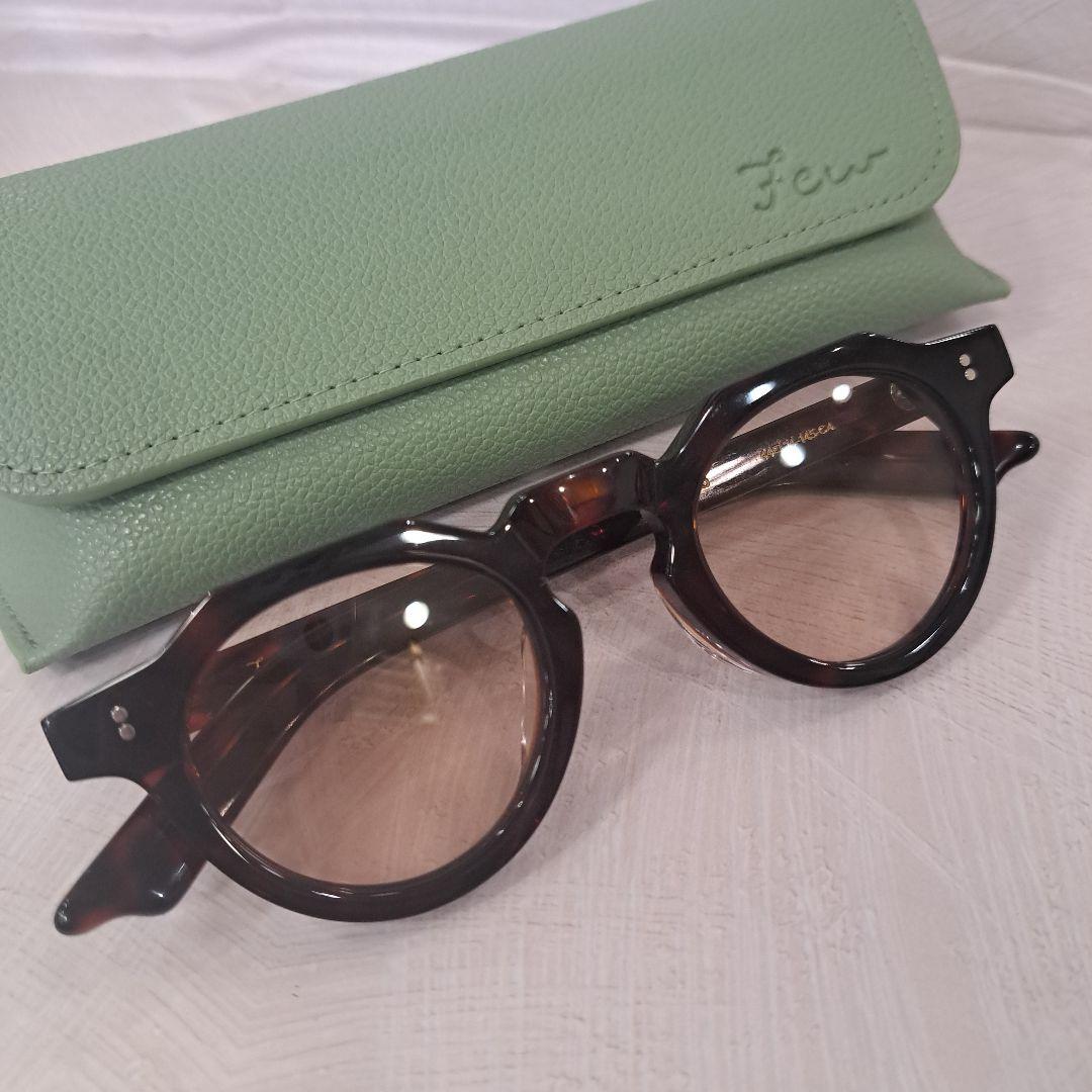 Few by NEW. F5 サングラス クラウンパント ハバナ　男女兼用