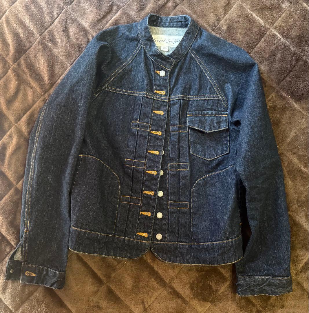 スースースー Sisisi Comfort デニムジャケット 36