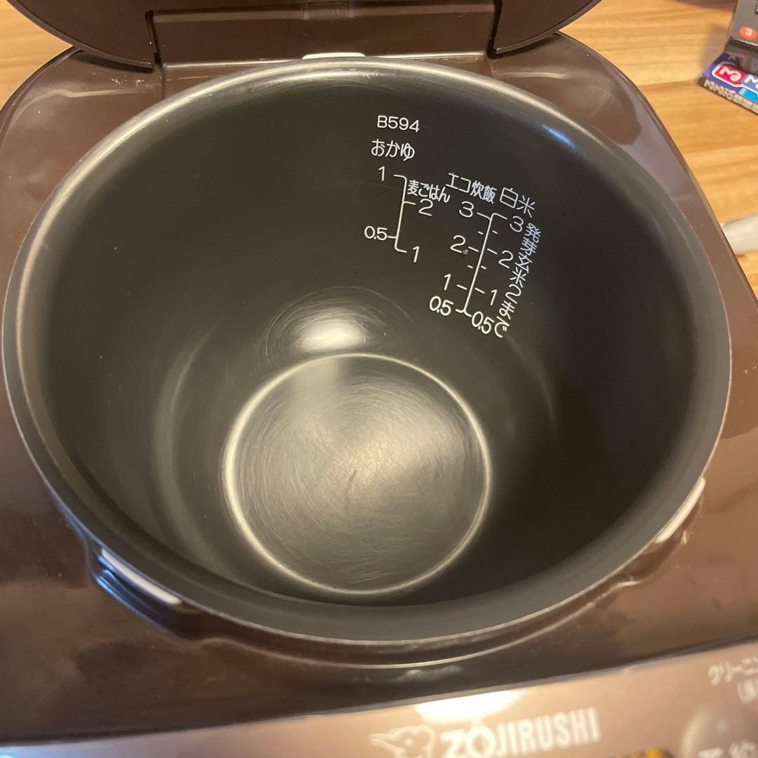 象印 NP-GK05 炊飯器 ブラック