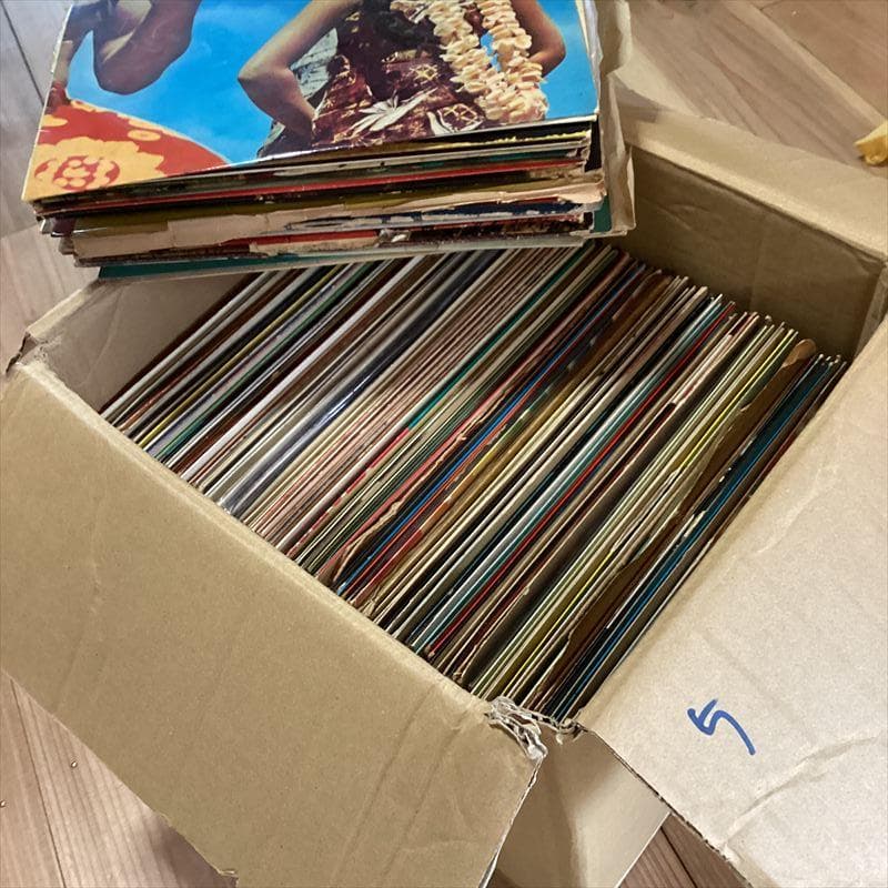 洋楽　10インチ【１箱】大量　RF0221-5　レコード　ムード　オールディーズ