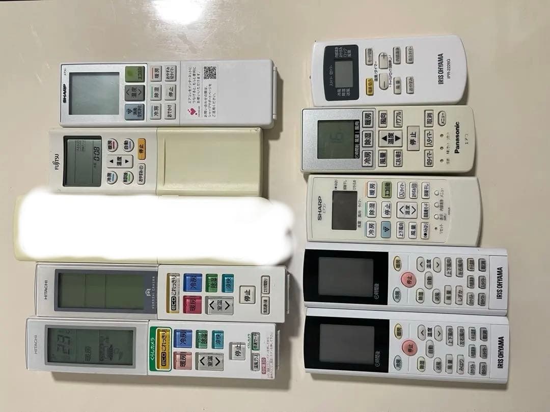 エアコン用リモコン 10個セット