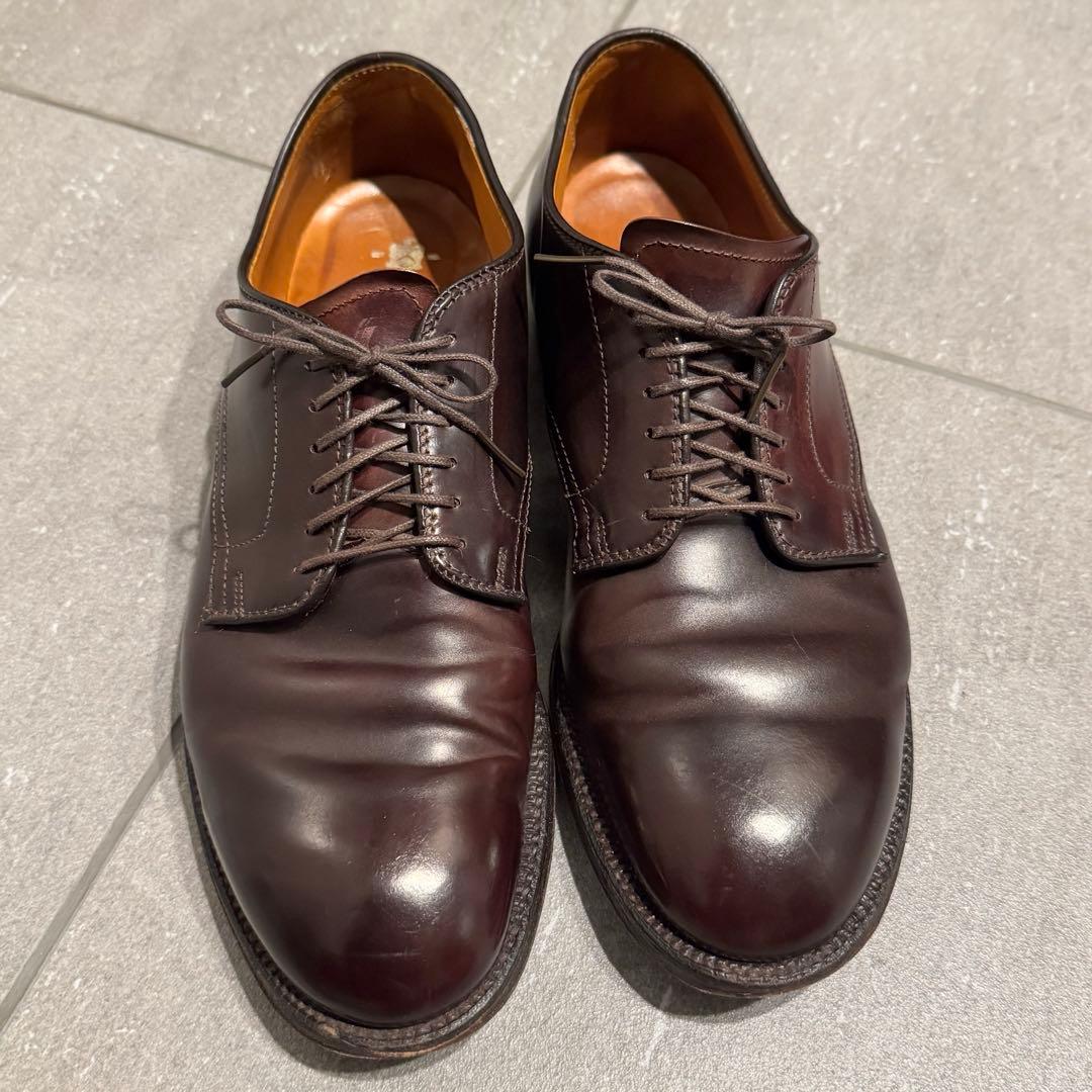 Alden 53501 8D シェルコードバン バーガンディ モディファイド