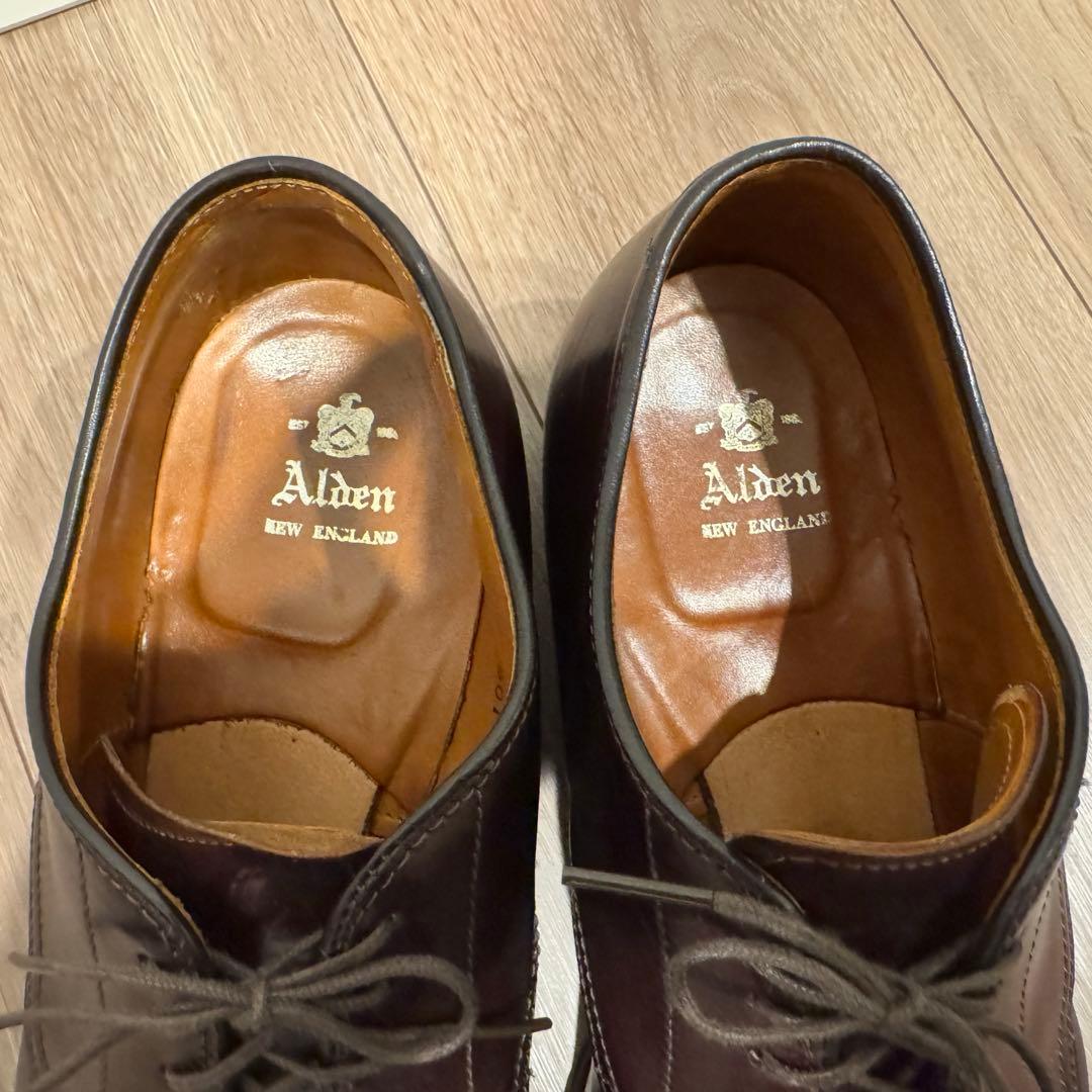 Alden 53501 8D シェルコードバン バーガンディ モディファイド