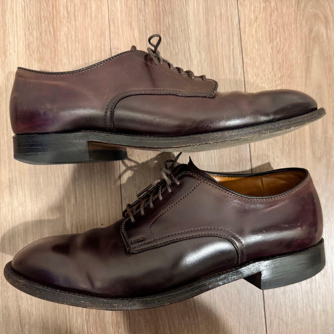 Alden 53501 8D シェルコードバン バーガンディ モディファイド
