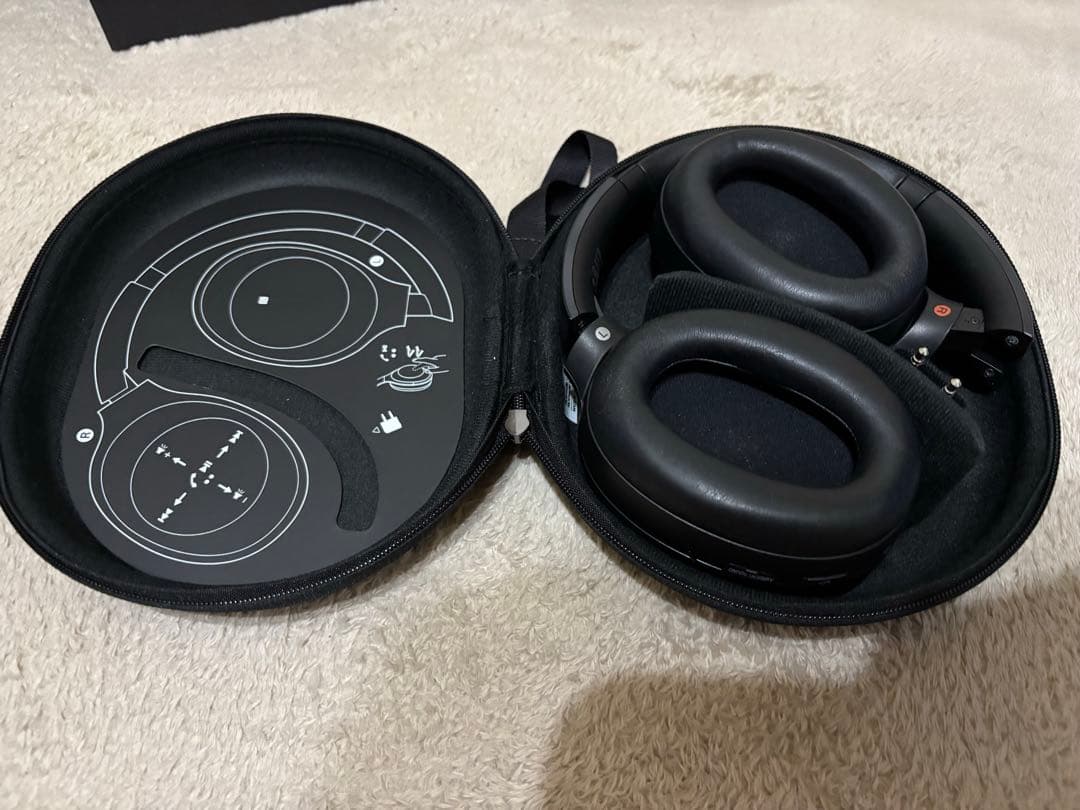 美品 動作品 SONY MDR-1000Xブラック