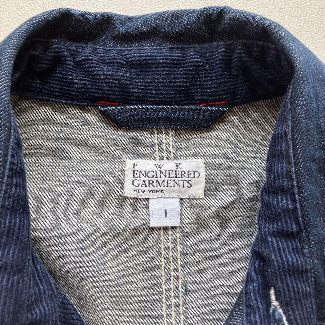 美品FWK Engineered Garments デニム カバーオール 1