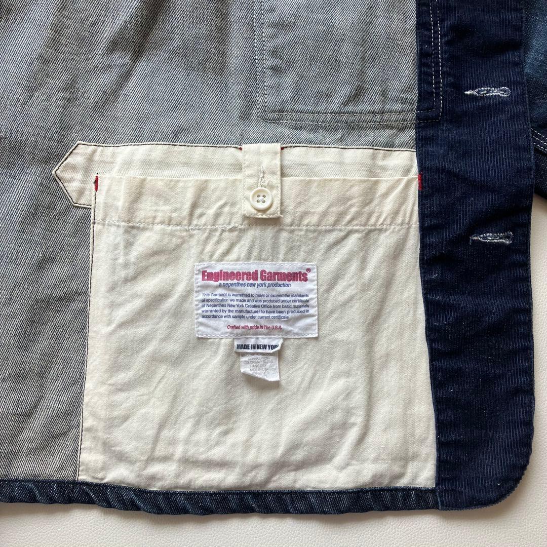 美品FWK Engineered Garments デニム カバーオール 1
