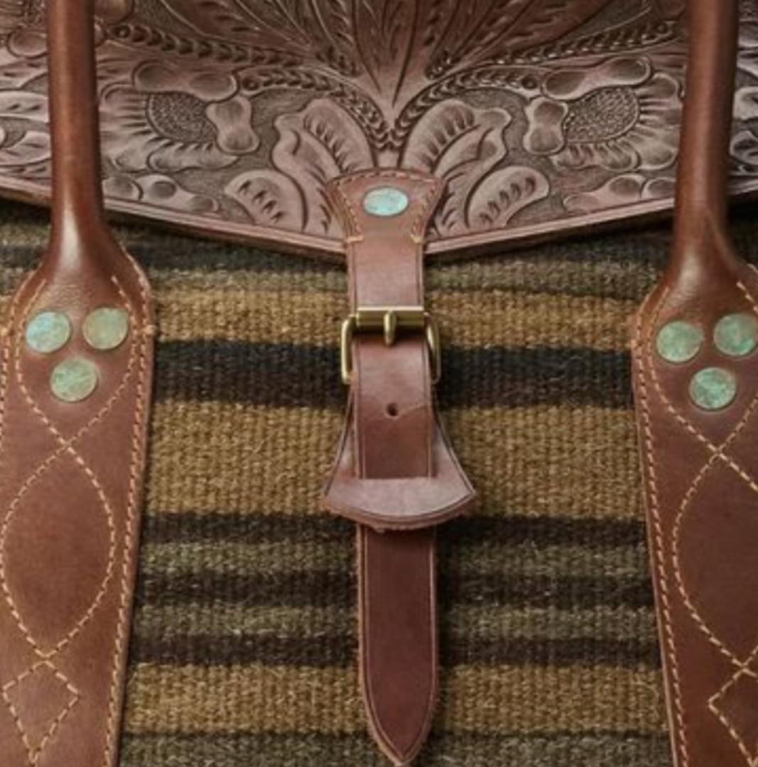 RRL★手織りジャカード オーバーナイトバッグ