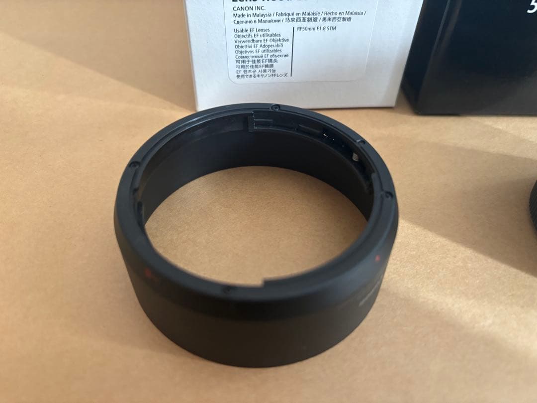Canon RF50mm F1.8 STM 美品 防湿庫保管