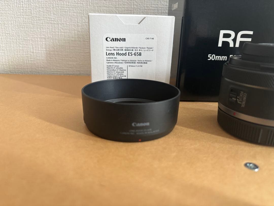 Canon RF50mm F1.8 STM 美品 防湿庫保管