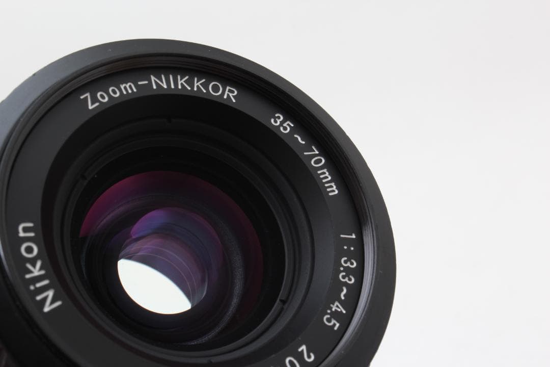 美品 Nikon Zoom-NIKKOR 35-70mm 3.3-4.5 Ai改