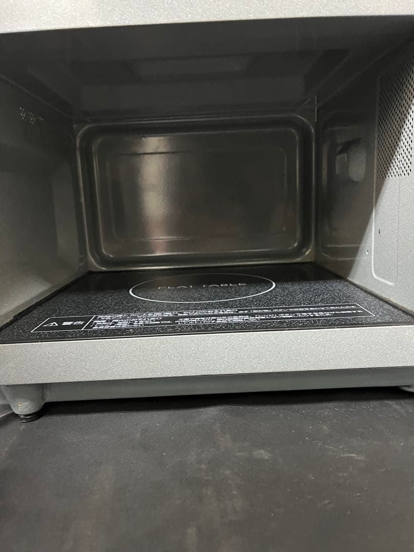 パナソニック 電子レンジ 単機能 フラットテーブル NE-FL100 作動品