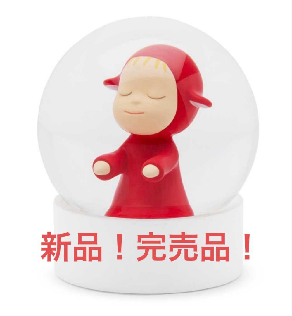 【新品】 奈良美智 スノードーム レッド Little Wanderer