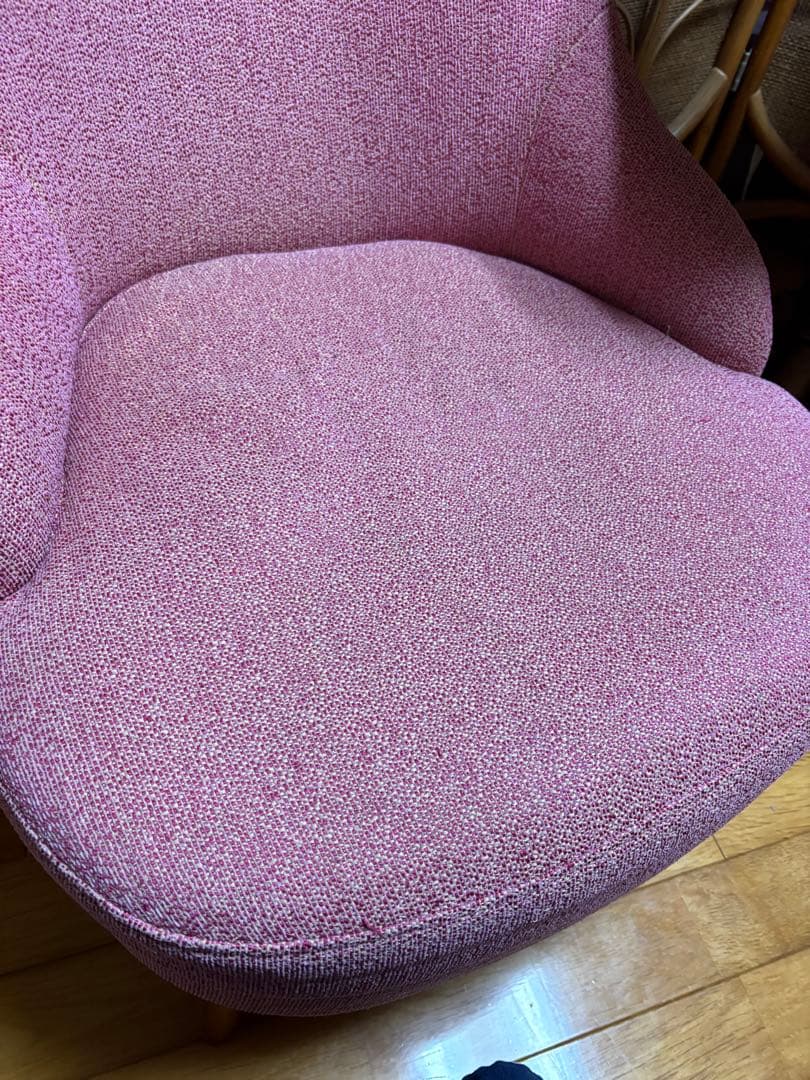 unico SOPHIE ピンク1人掛けソファ