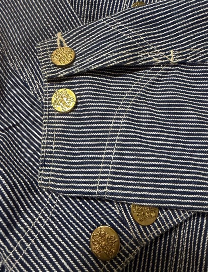 テンダーロイン tenderloin ヒッコリーカバーオール M