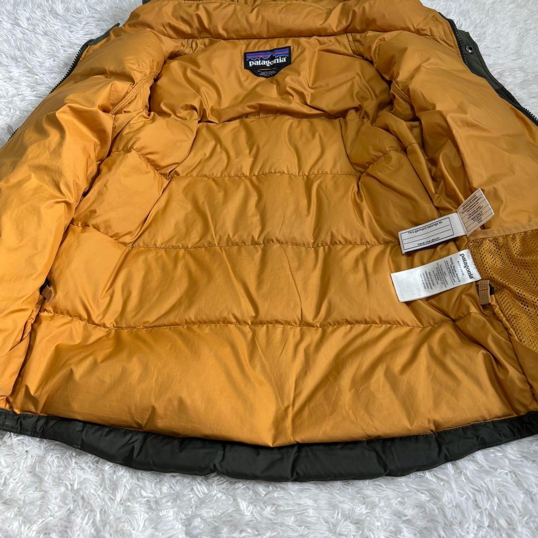 【人気カラー】パタゴニア ダウンジャケット ダウンコート ツートン キッズ M