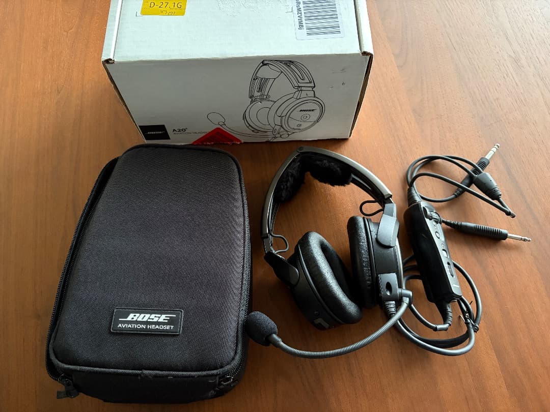 Bose A20 パイロットヘッドセット　ノイズキャンセル