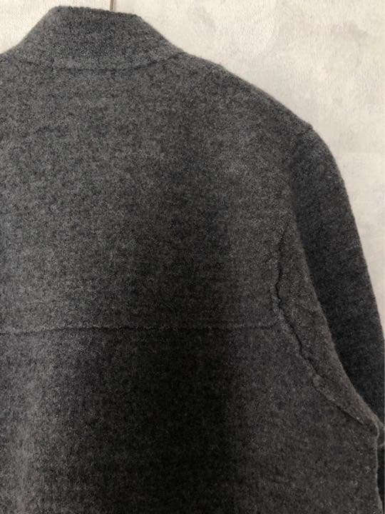 45R フロート縮絨のライダースジャケット