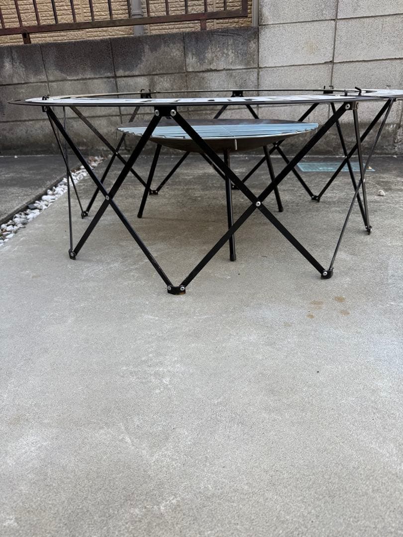 Naturetones オクタゴンサークル サイドテーブル 焚火