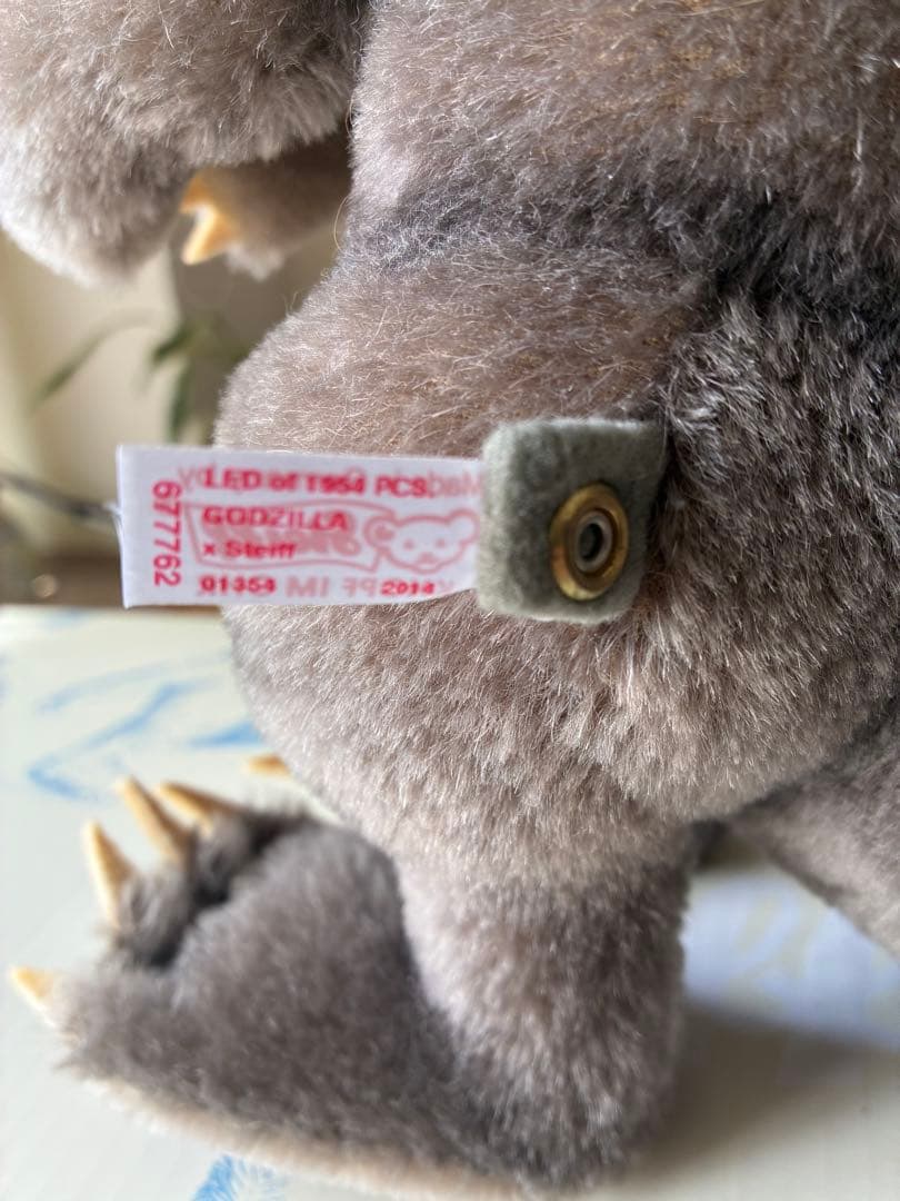シュタイフ ゴジラ 1954体限定 60周年記念 ぬいぐるみ
