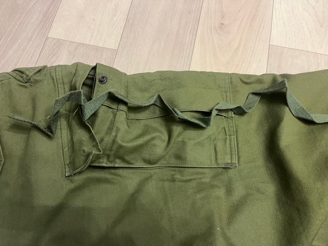 【最終値下げ】M65フィールドパンツ　67年製アルミジップ　デッドストック　実物