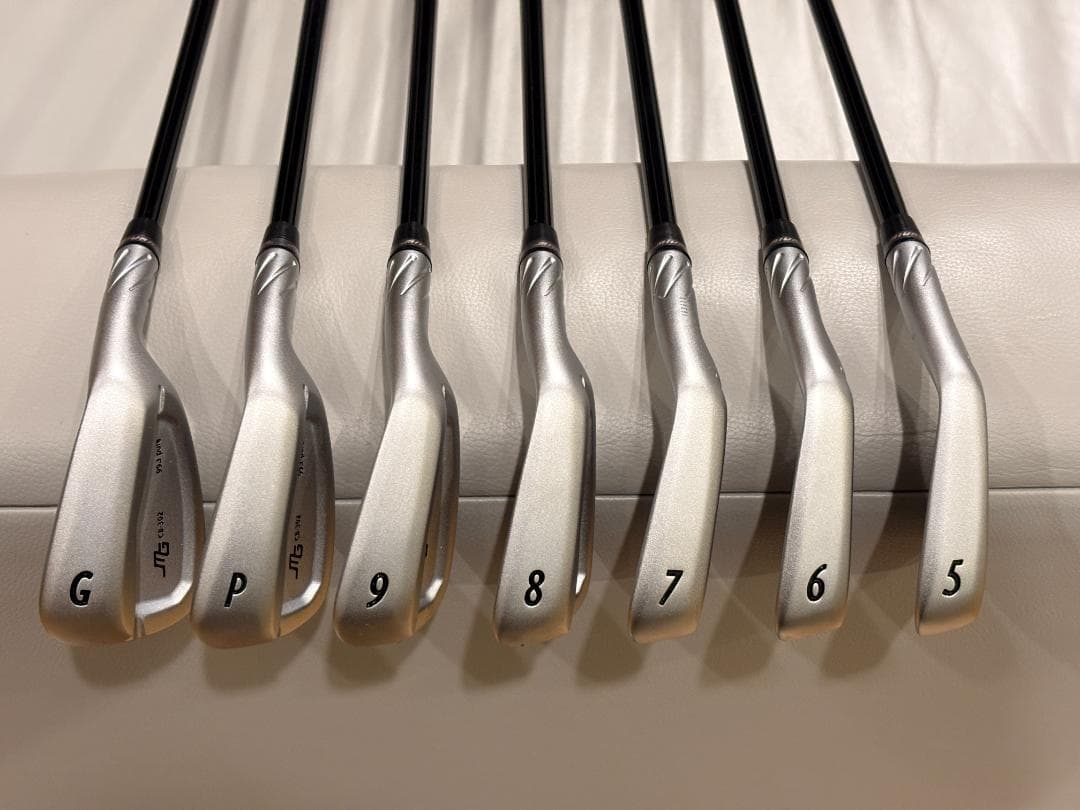 極美品 三浦技研 純鉄限定 CB-302 RAUNE i90S 7本セット