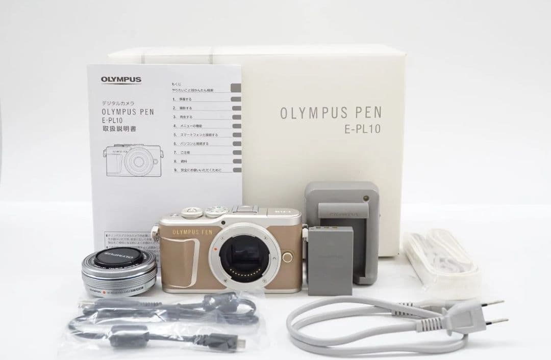 【本日中で削除】OLYMPUS PEN E-PL10 ベージュ