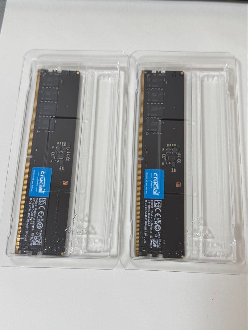 Crucial DDR5-4800 16GBX2枚 キット