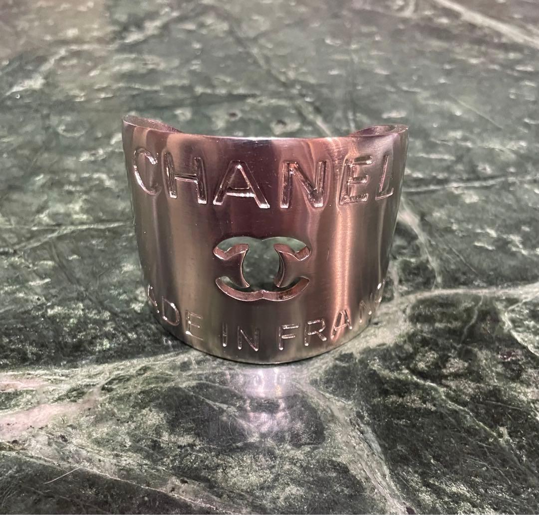 CHANEL シャネル バングル シルバー ヴィンテージ