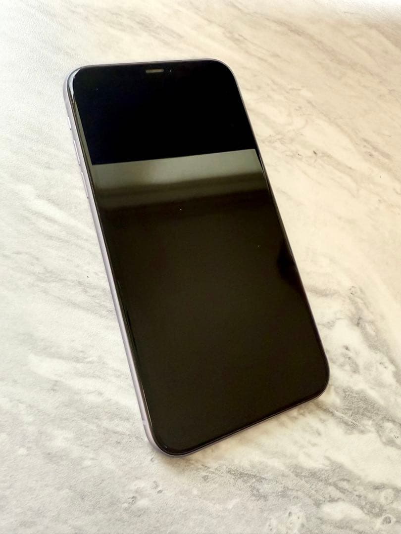 美品 iPhone 11 パープル 128GB