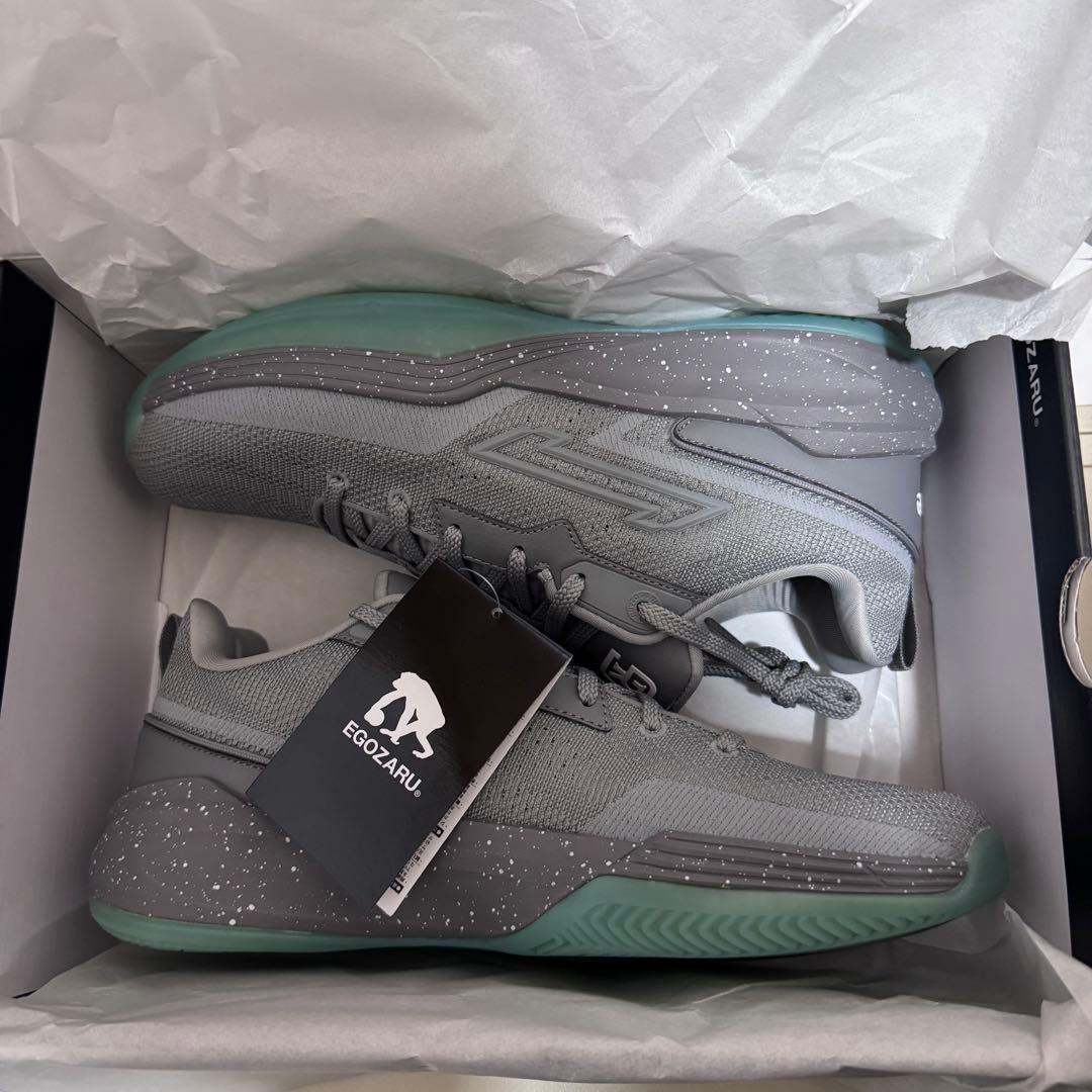 【27.5】 EGOZARU RIKU1 Stone Gray x Glow