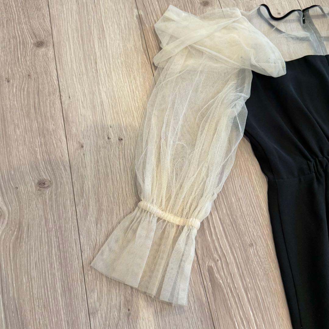 atlo ワンピース ドレス チュール オフショルダー Mサイズ フォーマル