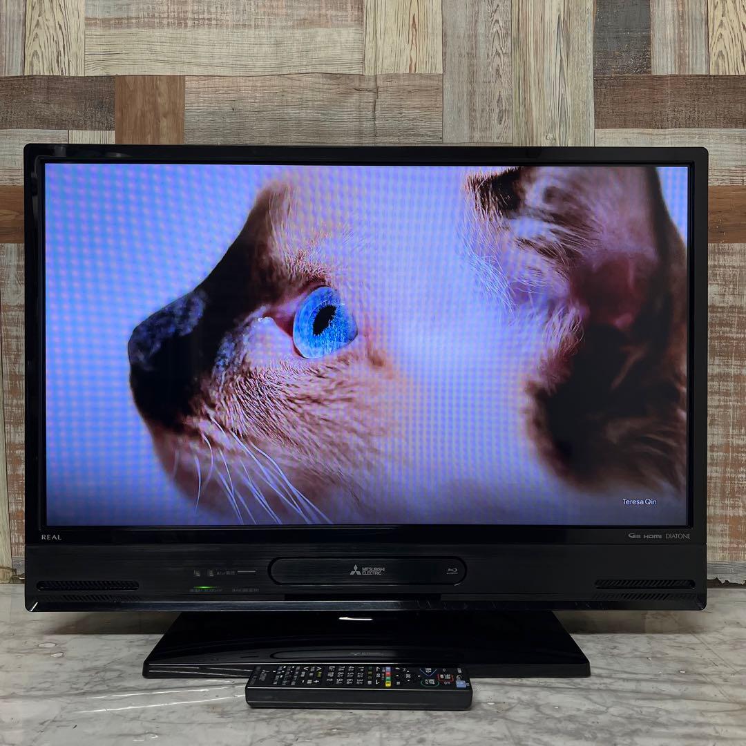 即日受渡❣️ 全国送料込三菱32型ブルーレイ＆HDD1TB録画一体型液晶テレビ