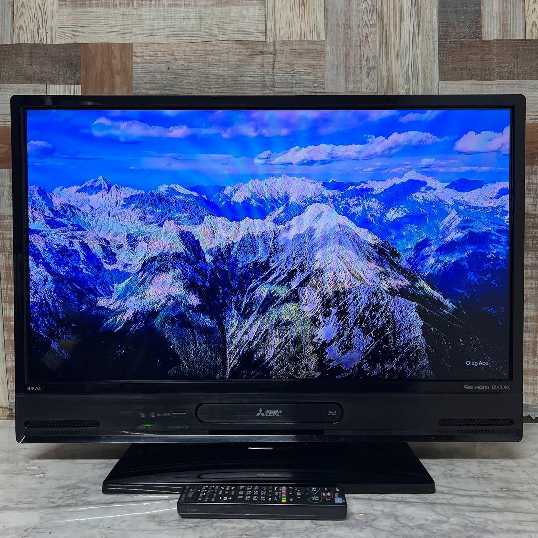 即日受渡❣️ 全国送料込三菱32型ブルーレイ＆HDD1TB録画一体型液晶テレビ