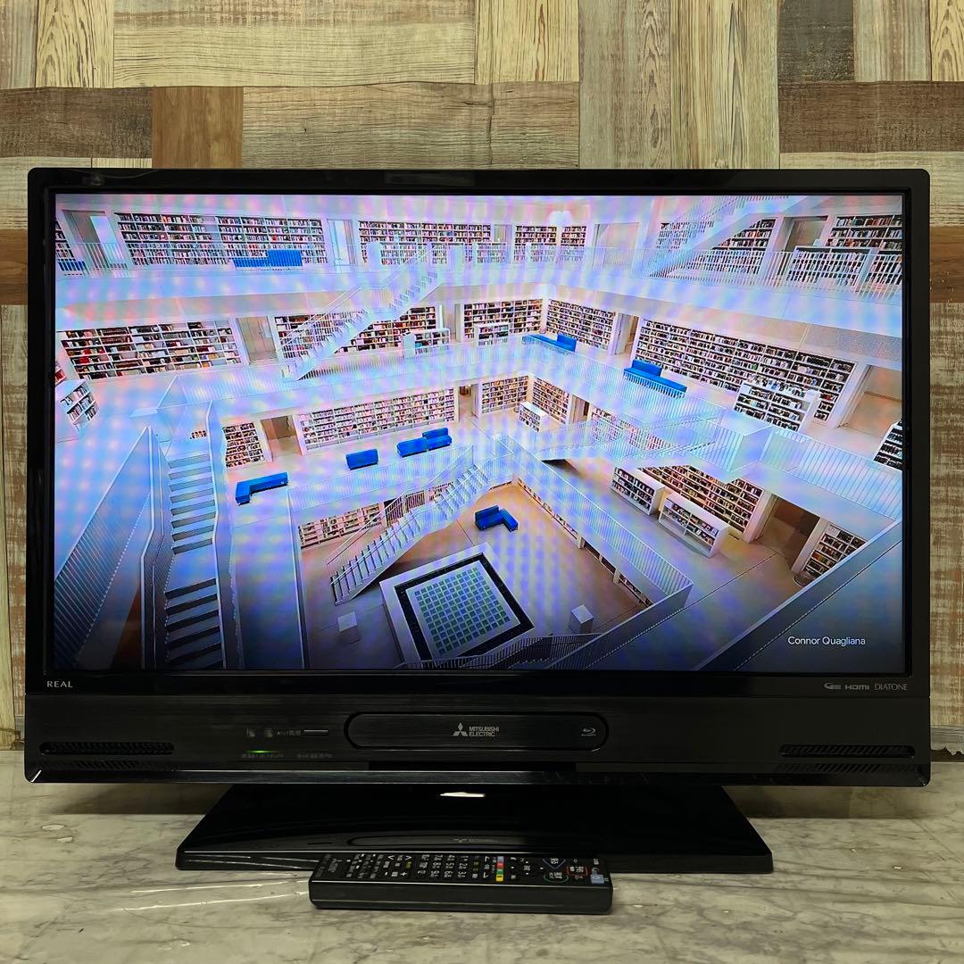 即日受渡❣️ 全国送料込三菱32型ブルーレイ＆HDD1TB録画一体型液晶テレビ