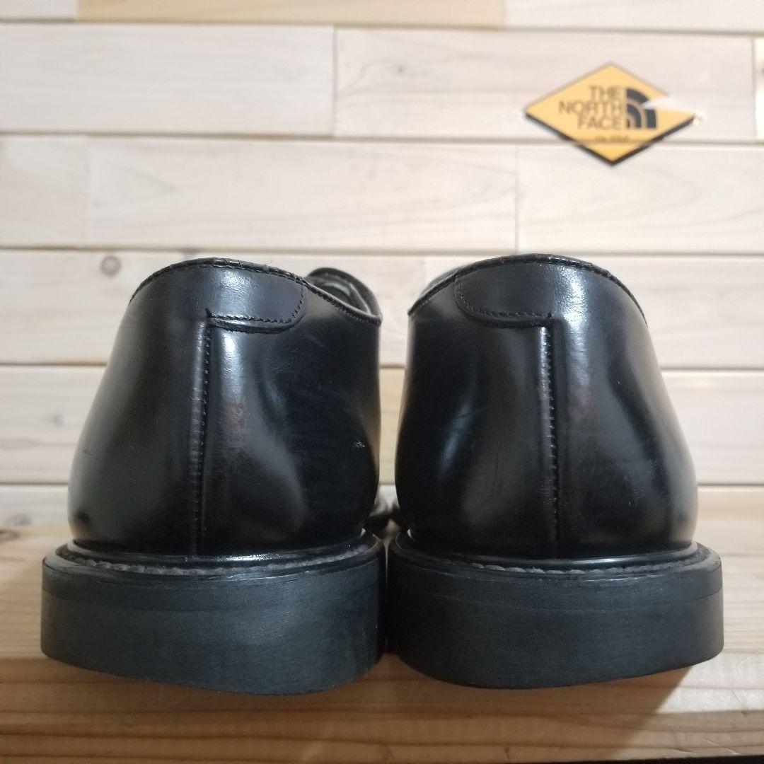 【美品】Bates ベイツ サービスシューズ 黒 US.NAVY 本革　28.5