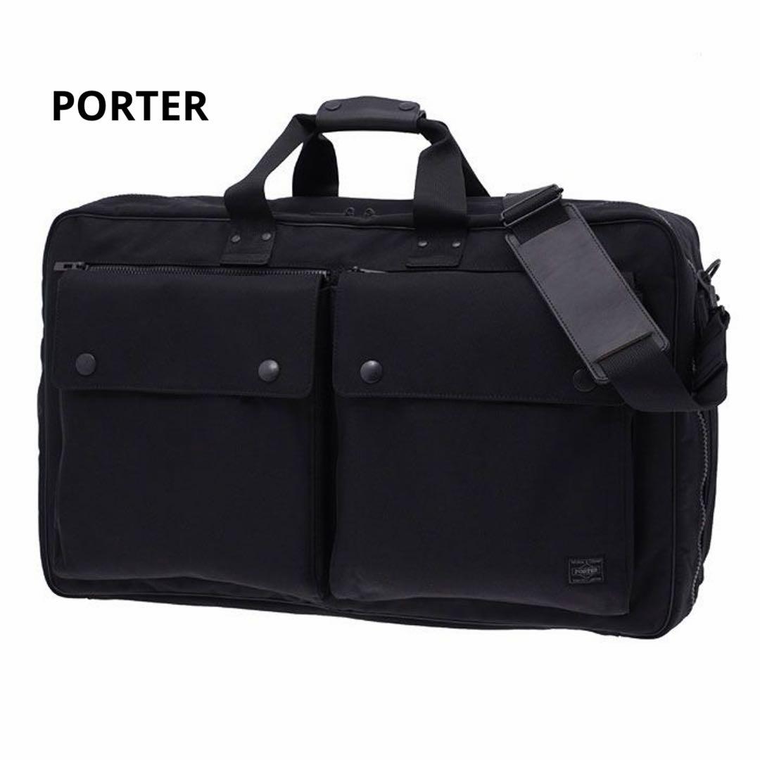 極秘品✨PORTER ポーター ボストンバッグ アングル A4 PC 旅行