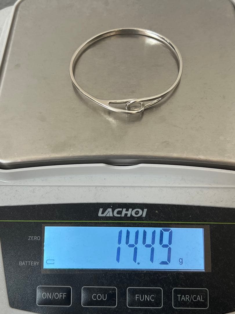 ティファニー TIFFANY&CO ダブルループ バングル SV925