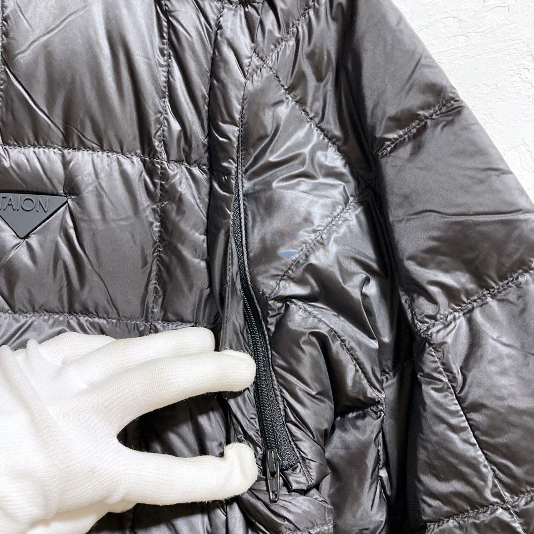 【新品タグ 】TAION EXTRA ダウン 電熱　3way M ブラック